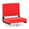 Emma and Oliver 500 lb. Rated Lightweight Stadium Chair with Handle & Ultra-Padded Seat